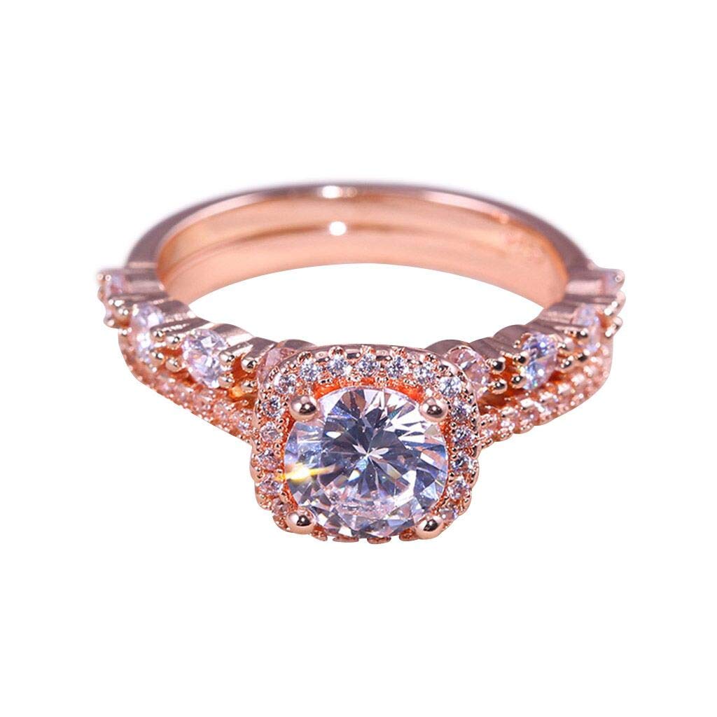 Algopix Similar Product 16 - SXFSE Womens Luxury Rings Personalized