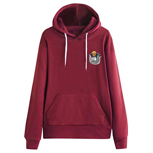 Algopix Similar Product 6 - Xesvk Womens Casual Hooded Sweatshirt