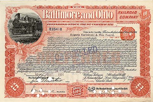 Algopix Similar Product 4 - Baltimore  Ohio Railroad Company 