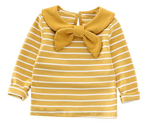 Algopix Similar Product 11 - LOTUCY Baby Girl Peter Pan Collar Polo