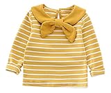 Algopix Similar Product 3 - LOTUCY Baby Girl Peter Pan Collar Polo