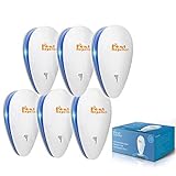 Algopix Similar Product 20 - Ultrasonic Pest Repeller 6 Pack Pest