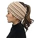 Algopix Similar Product 4 - TOTOD Women Splice Hats Crochet Knit