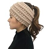 Algopix Similar Product 3 - TOTOD Women Splice Hats Crochet Knit