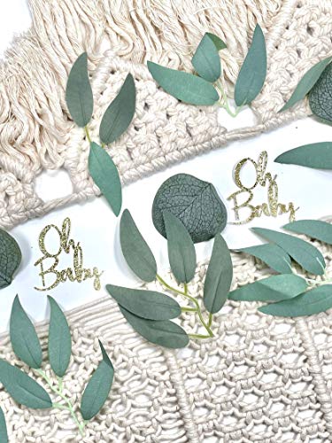 Algopix Similar Product 12 - Oh Baby Greenery Baby Shower