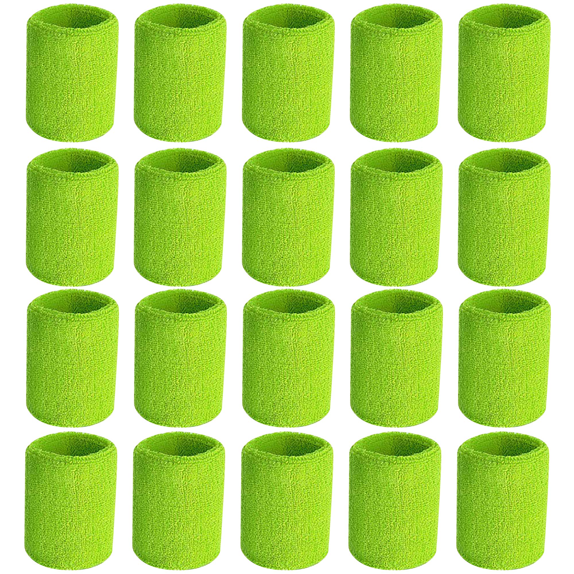 Algopix Similar Product 5 - 10 Pairs Sports Wristbands Wrist