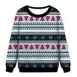 Algopix Similar Product 19 - WUAI Unisex Ugly Christmas Pullover