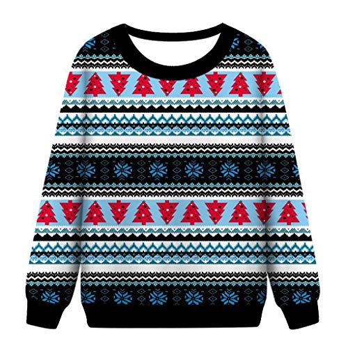 Algopix Similar Product 2 - WUAI Unisex Ugly Christmas Pullover