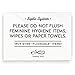 Algopix Similar Product 19 - 35x5 Inch Septic System Bathroom Sign