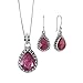 Algopix Similar Product 11 - Sivalya AMALFI Raw Ruby Necklace and