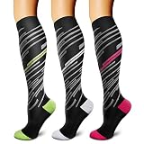 Algopix Similar Product 8 - CHARMKING Copper Compression Socks 3
