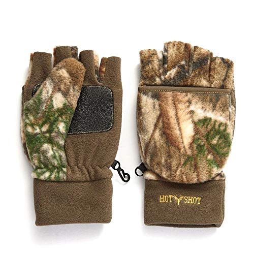 Algopix Similar Product 20 - HOT SHOT Mens Camo BullsEye Fleece