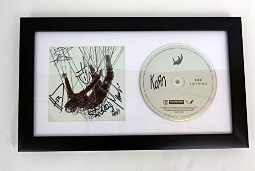 Algopix Similar Product 7 - Korn Entire Band Signed Autograph The