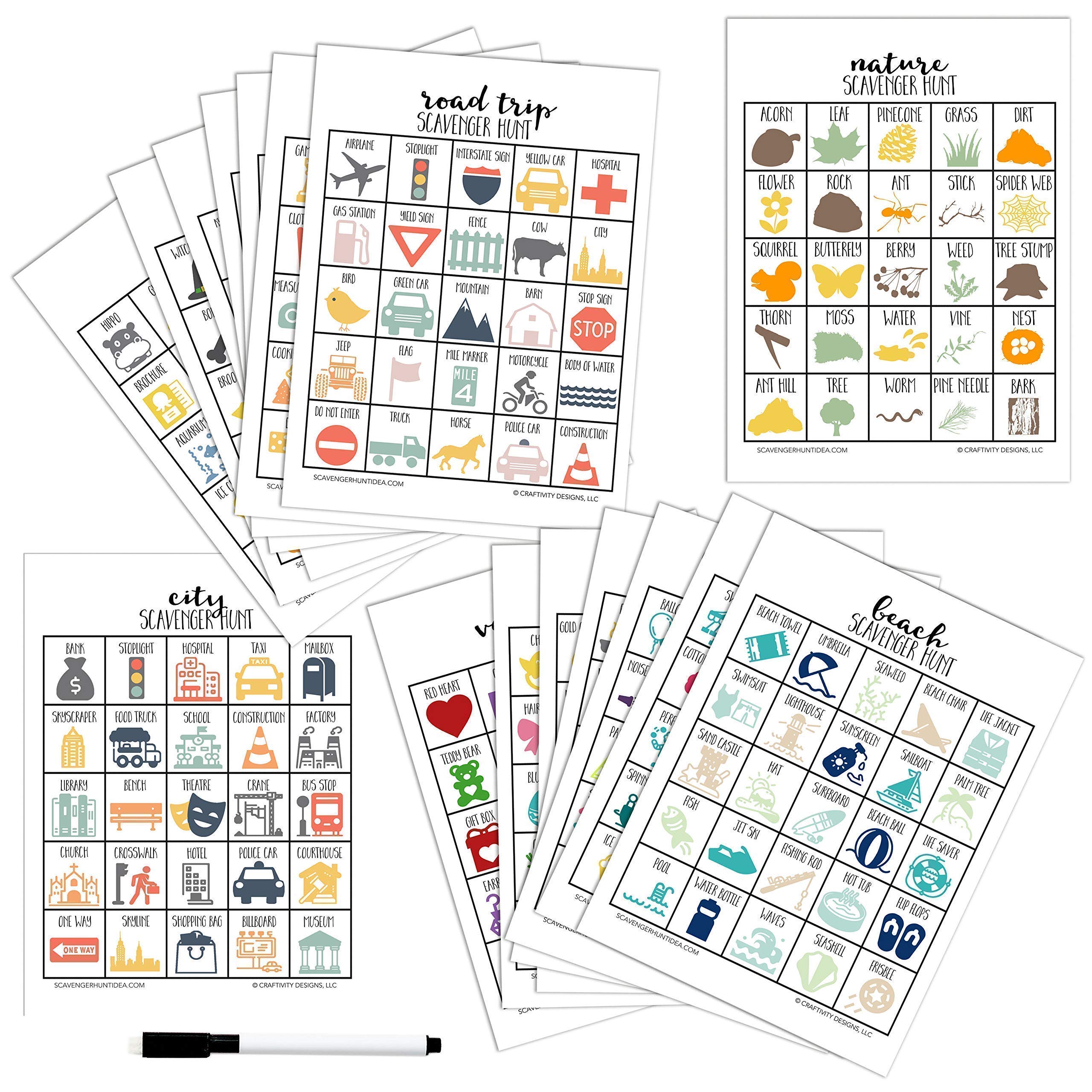 Algopix Similar Product 11 - Scavenger Hunt Game for Kids and Family