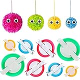 Algopix Similar Product 1 - Pompom Maker4 Sizes Pom pom Makers for
