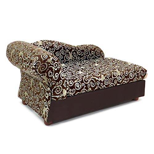 Algopix Similar Product 19 - Moots Cleopatra Pet Chaise Lounge Bed