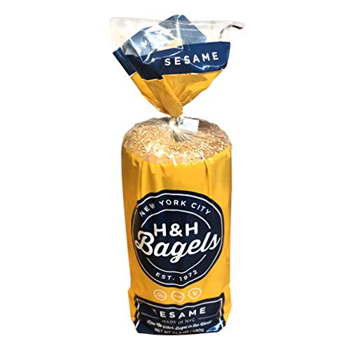 Algopix Similar Product 7 - H&H Bagels Sesame Bagel, 6 Count