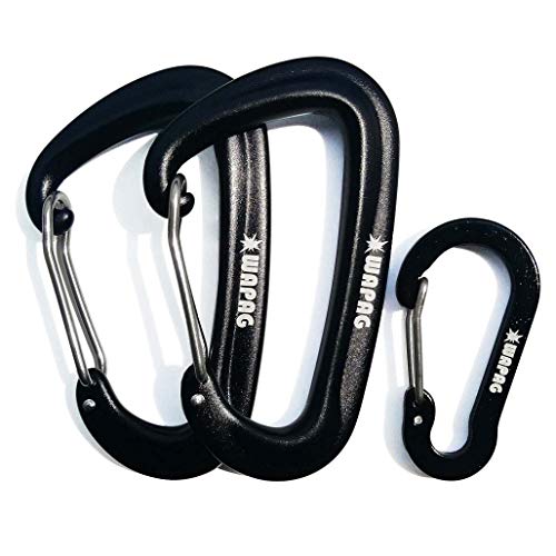 Algopix Similar Product 6 - WAPAG Carabiner Clip 12KN  2645lbs