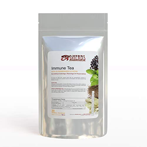 Algopix Similar Product 7 - Dherbs Immune Tea, 40 Grams