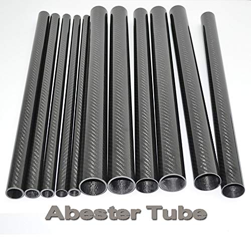 Algopix Similar Product 3 - Abester 1pcs Carbon Fiber Tube OD 21mm