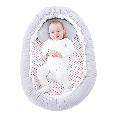 Algopix Similar Product 6 - vocheer Baby Bassinet Bed Baby Lounger