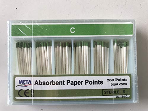 Algopix Similar Product 5 - Meta Absorbent Paper Points Color Coded