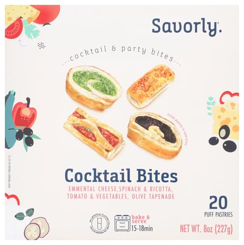 Algopix Similar Product 4 - Savorly, Cocktail Bites, 20 Count
