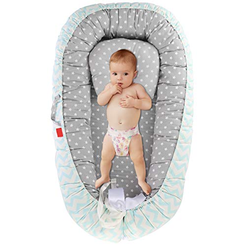 Algopix Similar Product 12 - Oenbopo Baby Lounger Cotton Breathable