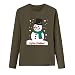 Algopix Similar Product 3 - Womens Long Sleeve Merry Christmas