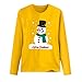 Algopix Similar Product 15 - Womens Long Sleeve Merry Christmas