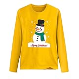 Algopix Similar Product 8 - Womens Long Sleeve Merry Christmas