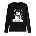 Algopix Similar Product 4 - Womens Long Sleeve Merry Christmas