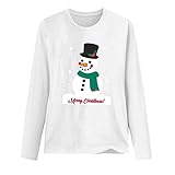 Algopix Similar Product 19 - Womens Long Sleeve Merry Christmas