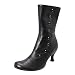 Algopix Similar Product 15 - Dasuy Shoes Women Mid Calf Round Toe