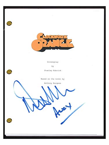 Algopix Similar Product 2 - Malcolm McDowell Signed Autograph A