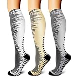 Algopix Similar Product 2 - CHARMKING Copper Compression Socks 3