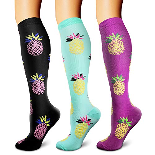 Algopix Similar Product 20 - CHARMKING Copper Compression Socks 3