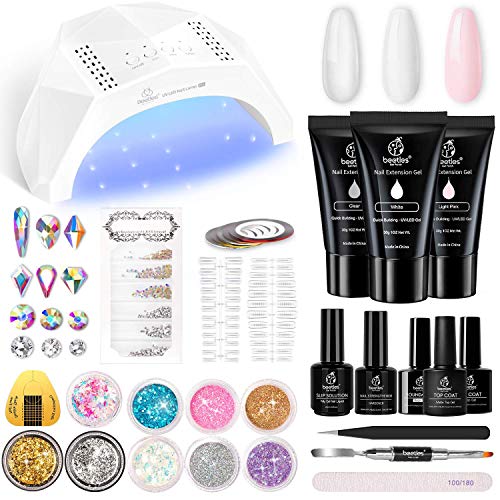 Algopix Similar Product 9 - Beetles Poly Extension Gel Nail Kit