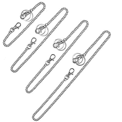 Algopix Similar Product 20 - 4 Pieces Wallet Chain Pants Chain