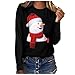 Algopix Similar Product 19 - HebeTop Womens Plus Size Christmas T