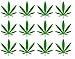 Algopix Similar Product 18 - 30 Cannabis Stickers Weed Envelope