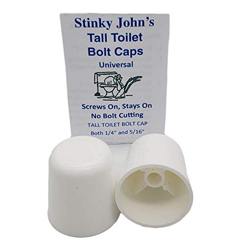 Algopix Similar Product 19 - Stinky Johns Tall Toilet Bolt Caps