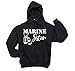 Algopix Similar Product 16 - Marine Sister Unisex Hooded Sweatshirt