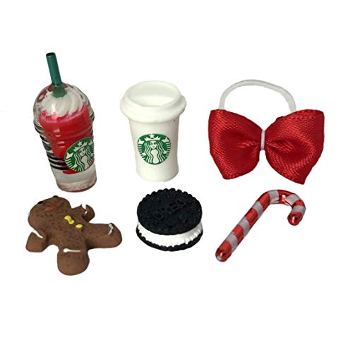 Algopix Similar Product 1 - LPS Pet Shop 6 PC Christmas Food Bow