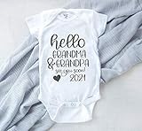Algopix Similar Product 18 - Grandparents Baby Announcement Baby