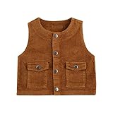 Algopix Similar Product 7 - Baby Girls Vest Coat Toddler Infant