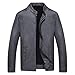 Algopix Similar Product 10 - Easytoy Mens Winter Leather Jacket Slim