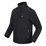 Algopix Similar Product 4 - Easytoy Mens Zipper Front Heated Soft
