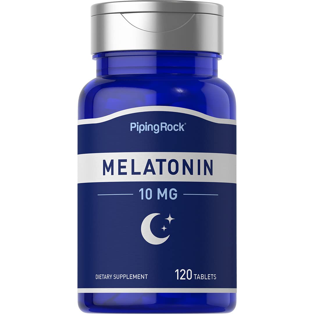 Algopix Similar Product 5 - Piping Rock Melatonin 10mg 120
