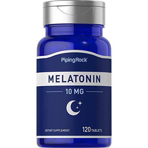 Algopix Similar Product 13 - Piping Rock Melatonin 10mg  120